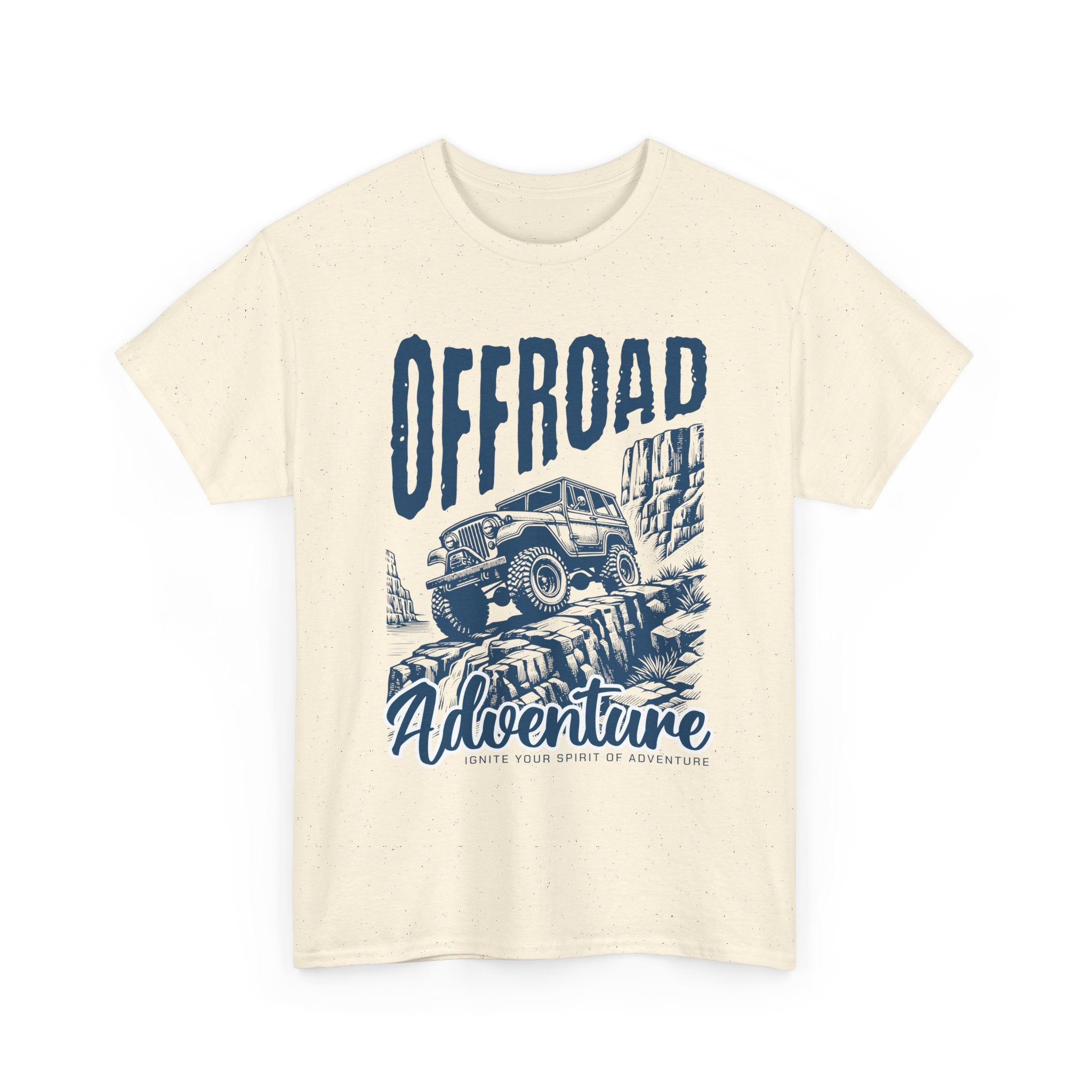 Offroad Adventure Jeep T-Shirt - Ignite Your Spirit Rock Crawling 4x4 Tee