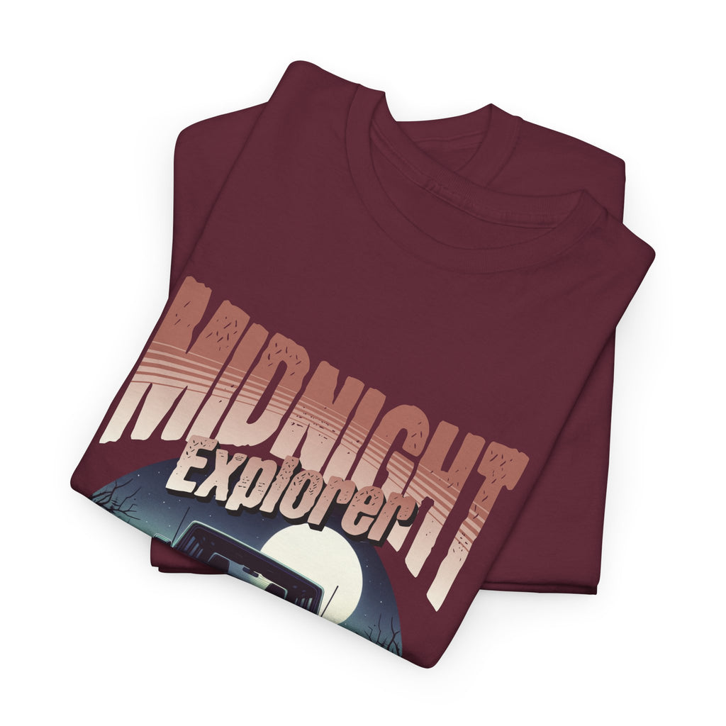 Midnight Explorer Jeep T-Shirt - Adventures Under The Stars Night Drive Tee