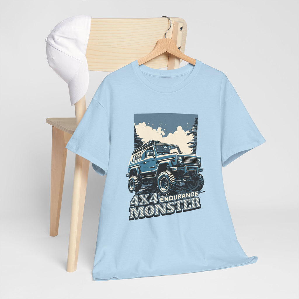 4x4 Endurance Monster Jeep T-Shirt - Lifted Classic Off-Road Beast Vintage Tee