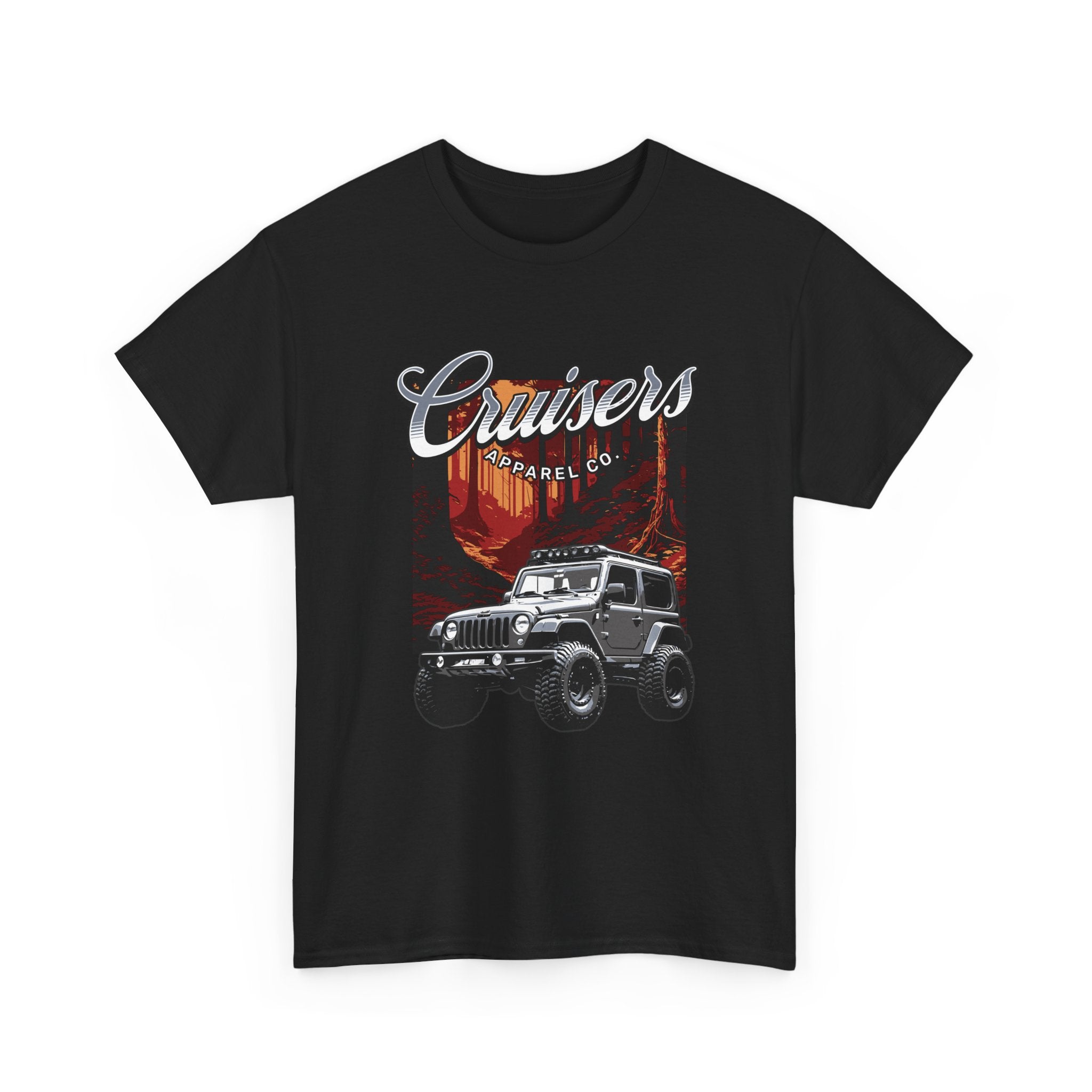 Cruisers Off-Road Jeep Tee – Adventure Graphic T-Shirt