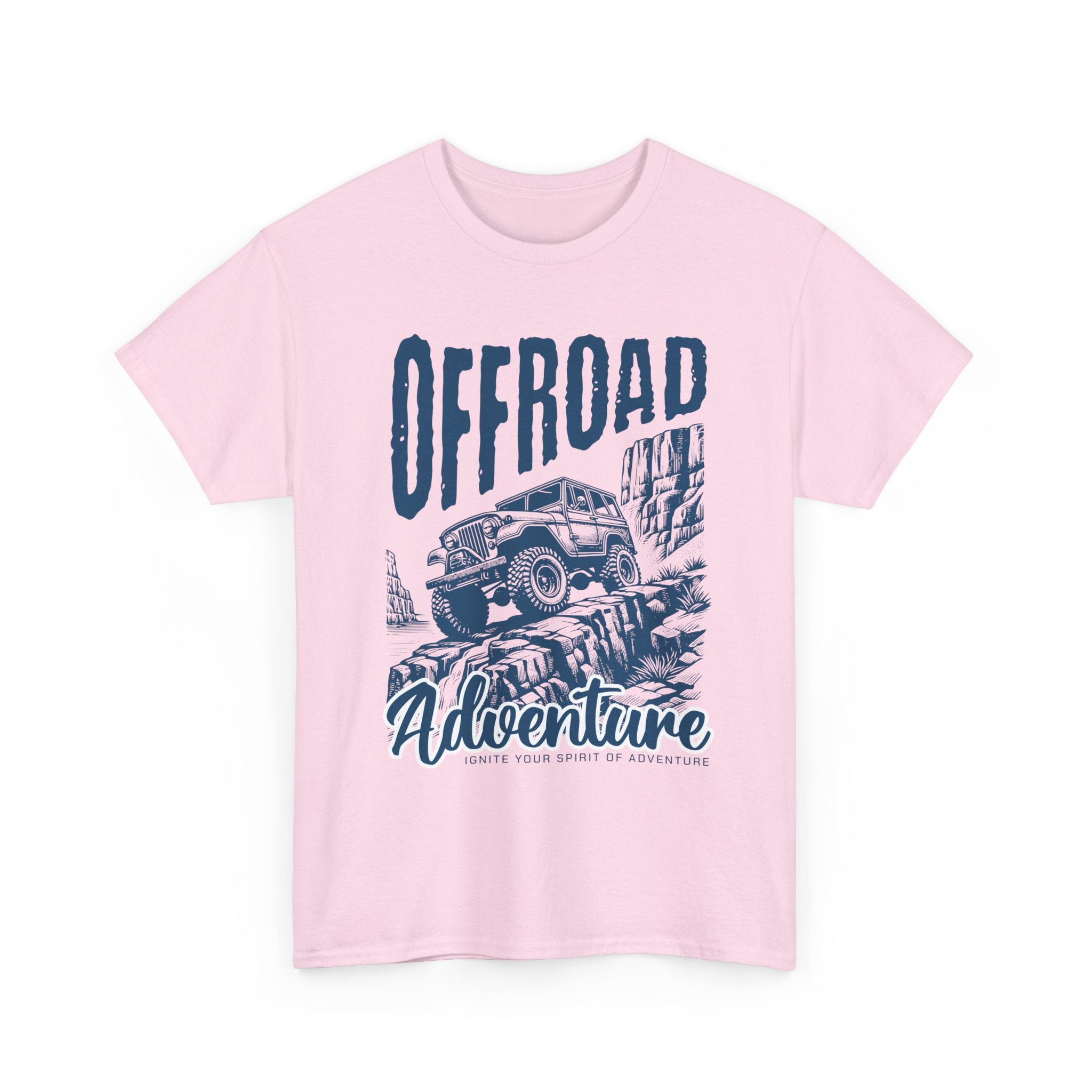 Offroad Adventure Jeep T-Shirt - Ignite Your Spirit Rock Crawling 4x4 Tee
