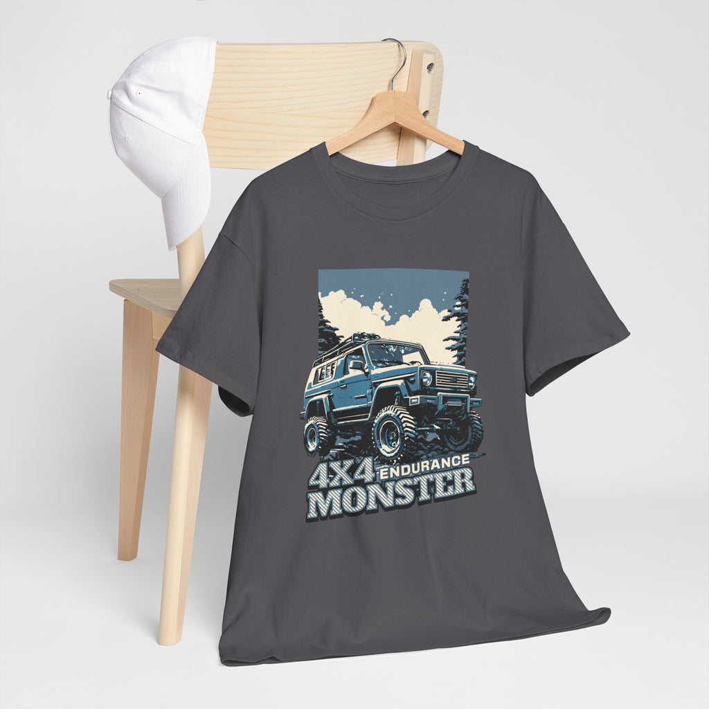 4x4 Endurance Monster Jeep T-Shirt - Lifted Classic Off-Road Beast Vintage Tee